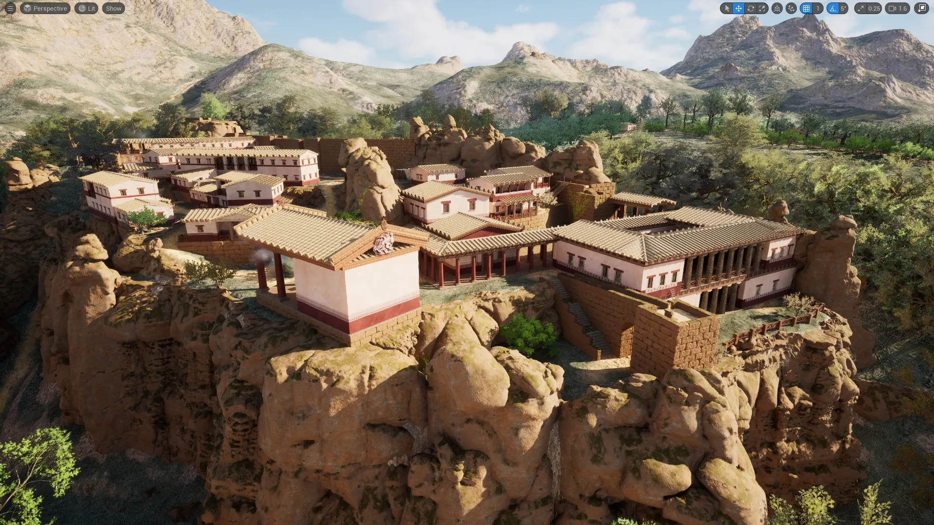 The city of Manthura